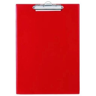 Deska z klipem (podkład do pisania) A4 czerwona [mm:] 230x320 Biurfol (KH-01-04)