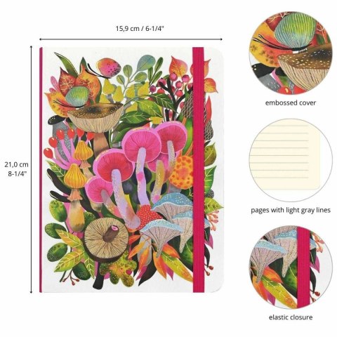 Notes (notatnik) A5 Midi Runo Leśne Peter Pauper Press