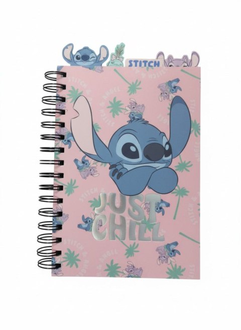 Notes (notatnik) A5 na spirali z zakładkami Stitch Paso (DS24GW-3634)