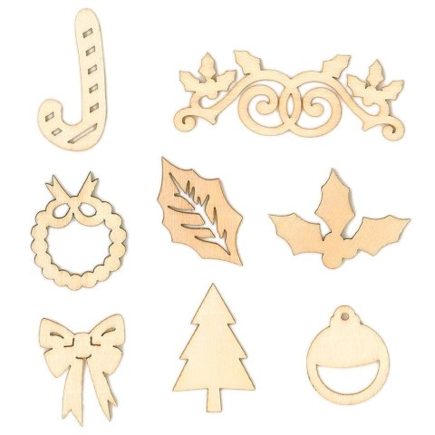 Ozdoba drewniana Craft-Fun Series xmass Titanum (AQE19118-13)