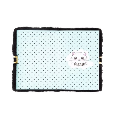 Pamiętnik A5 Fluffy Kitty Black Astrapap (101025001)