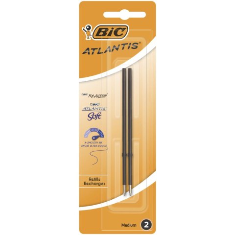 Wkład do długopisu Atlantis wkład czarny Mmm Bic (892410)
