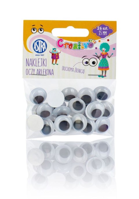 Zestaw kreatywny oczy arlekina do dekoracji Astra Creativo