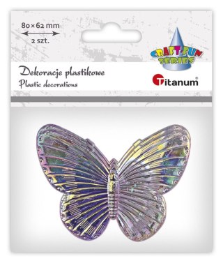 Dekoracja Craft-Fun Series Motyle plastikowe Titanum (2324034)