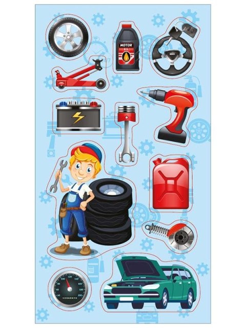 Naklejka (nalepka) mechanik samochodowy Ranok Creative