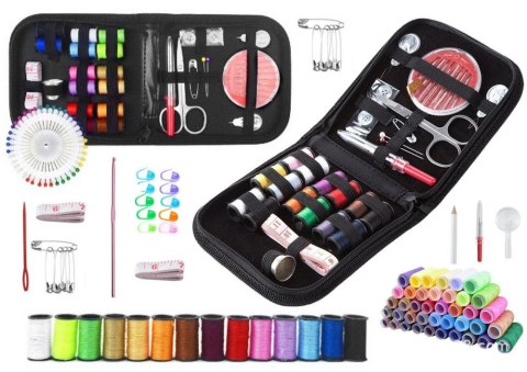 Nici Mini Zestaw Krawiecki Do Szycia w Etui Przybornik 29el Lean (20751)