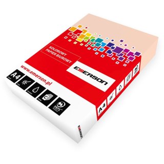 Papier kolorowy A4 kolorowy łososiowy 500k. 80g [mm:] 210x297 Emerson (4008)