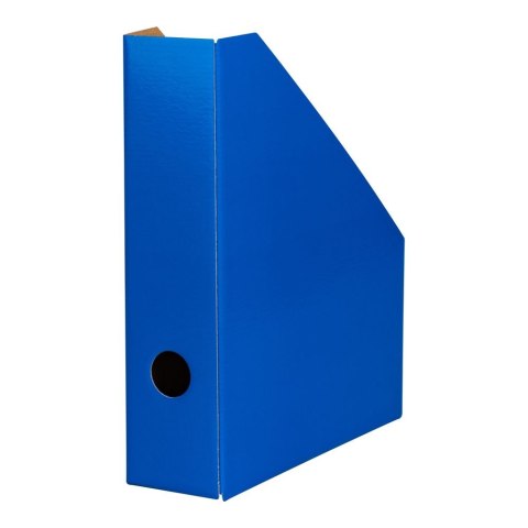 Pojemnik na dokumenty pionowy A4 NIEBIESKI niebieski karton [mm:] 220x300 Bantex (100552130)