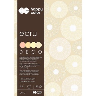 Zeszyt papierów kolorowych A5 170g 20k Happy Color (HA 3717 1520-092)