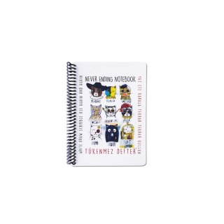 Blok rysunkowy BLOK PIONOWY MALARZE KOTY sfu3010 biały 10k [mm:] 130x160 Strigo (8681379330107)