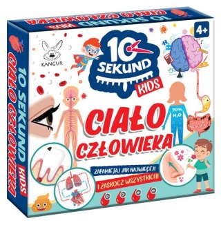 Gra karciana 10 sekund Kids Ciało Człowieka Kangur