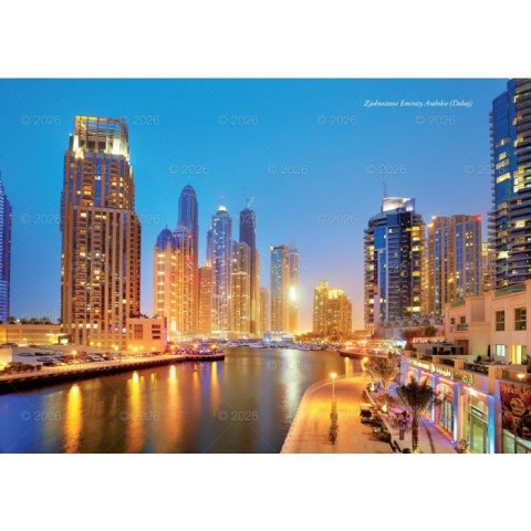 Kalendarz ścienny Piękne krajobrazy rodzinny 2026 280mm x 200mm Lucrum (WL04)