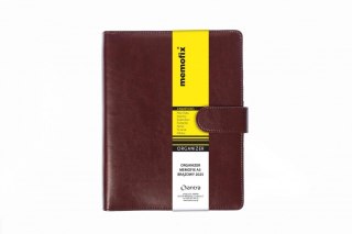 Organizer A5 A5brązowy MEMOFIX brązowa Antra (5904210086531)