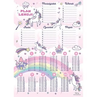 Plan lekcji UNICORN TECZA Henry (5905701482597)