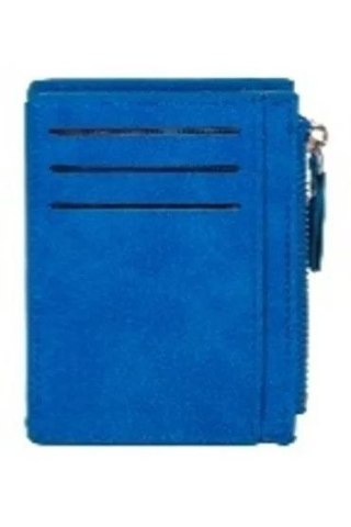 Portfel na karty kobaltowy Antra