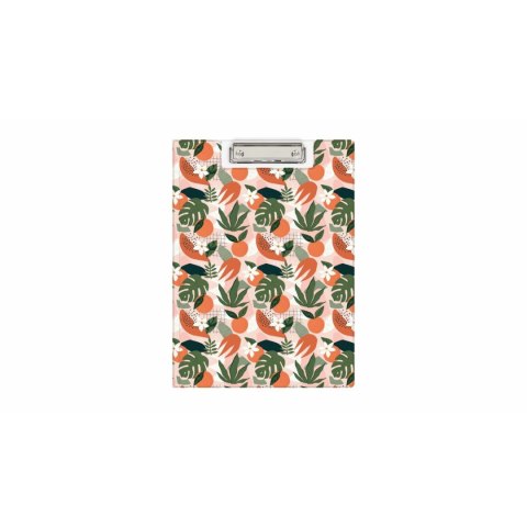 Teczka z klipem A4 TROPICAL mix Biurfol (KHN-04-43)