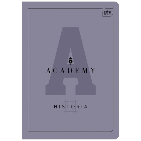 Zeszyt tematyczny A5 ACADEMY 60k. 90g krata Interdruk (ZE60#HISACA)