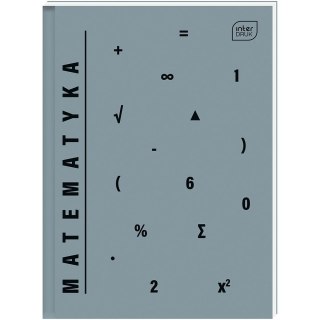 Brulion tematyczny A5 A5/80 k 5902277332448 80k. 70g linia Interdruk (Matematyka)