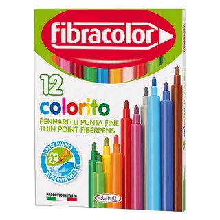 Flamaster colorito 12 kol. Fibracolor