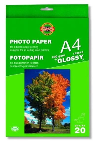 Papier foto A4 Gloss 150g Koh-I-Noor