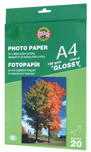 Papier foto A4 Gloss 150g Koh-I-Noor