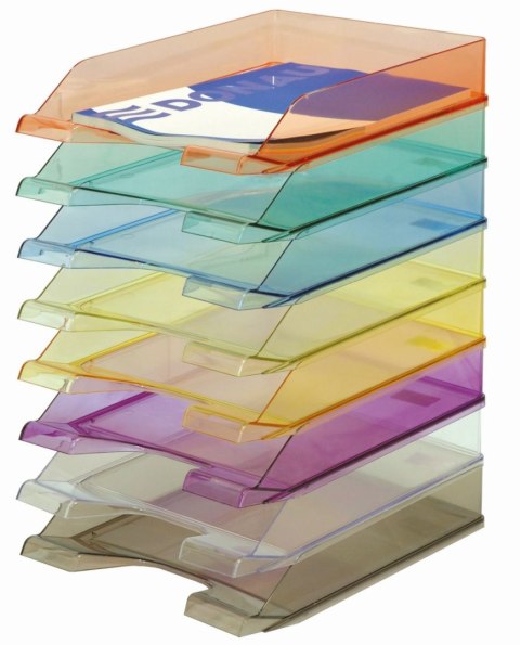 Szuflada na dokumenty dymny poliester [mm:] 254x60x 346 Donau (7470001PL-02)