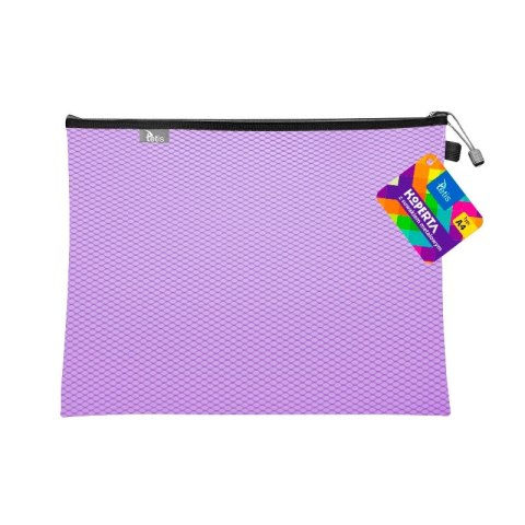 Teczka plastikowa na suwak fioletowa A4 z suwakiem 5903242105111 A4 fioletowy Tetis (BT605-F)