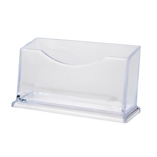 Wizytownik przeźroczysty 1 kieszeni Tres