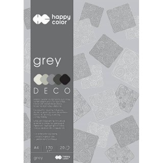Zeszyt papierów kolorowych A4 170g 20k Happy Color (HA 3717 2030-082)