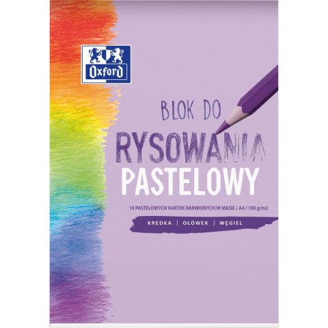 Blok rysunkowy A4 mix 100g 10k Oxford (400166081)