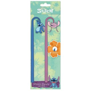 Długopis Stitch silikonowy wkład niebieski 0,5mm Beniamin