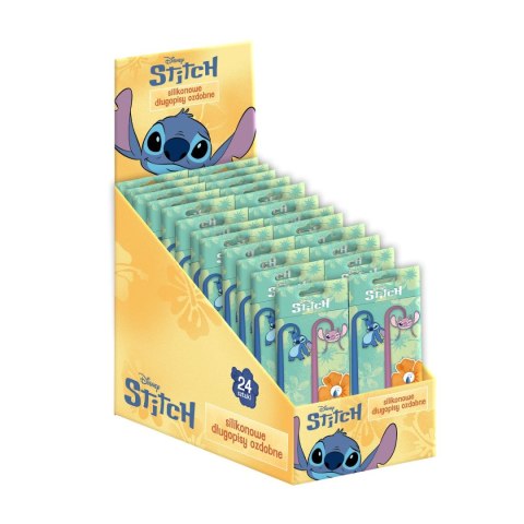 Długopis Stitch silikonowy wkład niebieski 0,5mm Beniamin