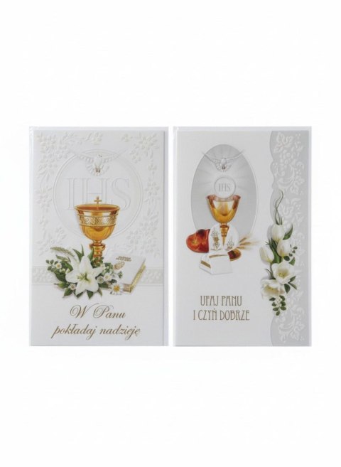 Kartka składana DL Ufaj w Panu Merigraf (5902221808357)