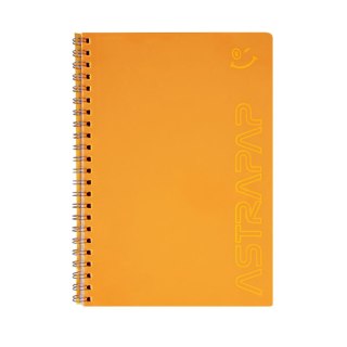 Kołozeszyt (kołonotatnik) A5 fluo 80k. 80g krata Astrapap (104021045)