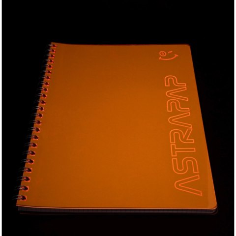 Kołozeszyt (kołonotatnik) A5 fluo 80k. 80g krata Astrapap (104021045)