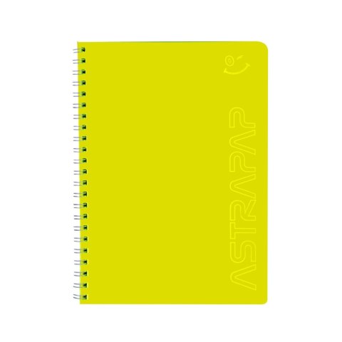 Kołozeszyt (kołonotatnik) A5 fluo 80k. 80g krata Astrapap (104021045)