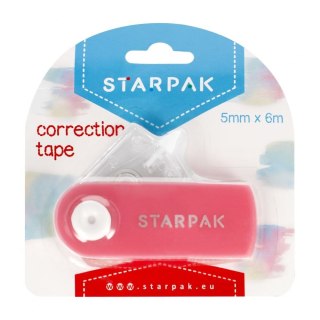 Korektor w taśmie (myszka) 5x6 [mm*m] Starpak (507200)
