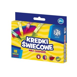 Kredki świecowe 18 kol. Astra (316023007)