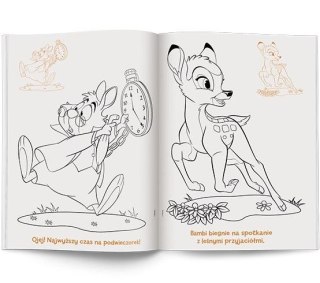 Książka dla dzieci Disney. Kolorowanka z Naklejkami Ameet (na 9140)