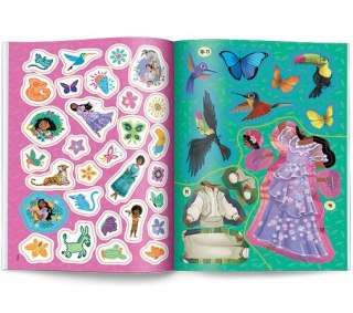 Książka dla dzieci Encanto. Ubieranki, Naklejanki Ameet (SDU 9113)