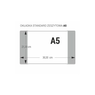 Okładka A5 zeszytowa [mm:] 212x303 Biurfol (OZK-01)