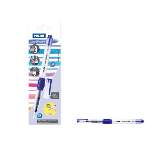 Pędzel wodny na blistrze Milan (BWM10351)