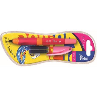 Pióro kulkowe na naboje wkład niebieski 0,7mm Tetis (KP511-NR)