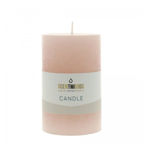 Świeca pieńkowa 6,3X10cm w kolorze Flamingo śr. 60mm Pavoncella (8720935401360)