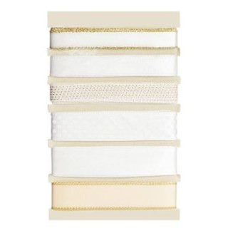 Tasiemka zestaw kremowy 6x1,5 kremowy Argo (254032)