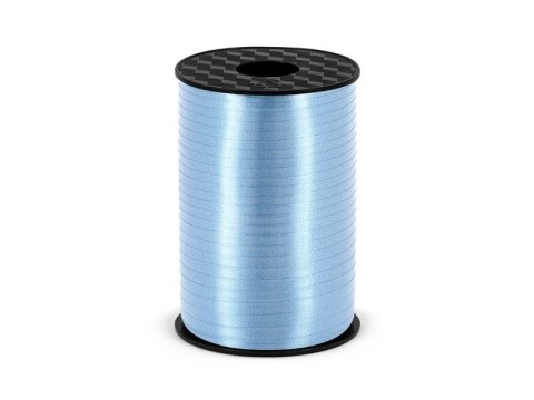 Wstążka plastikowa błękitna, 5mm/225m 5x5 [mm x m] niebieska jasna Partydeco (PRP5-011)