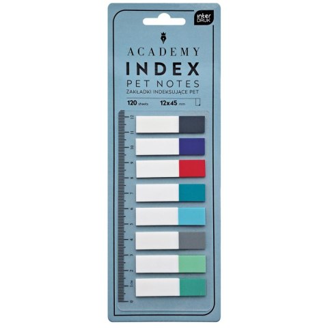 Zakładki indeksujące ACADEMY 5902277346193 Interdruk (z linijką)