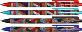 Długopis olejowy KNITTING F3 wkład niebieski 0,5mm Vinson