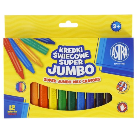 Kredki świecowe 12 kol. Astra