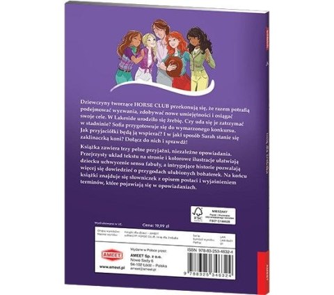 Książeczka edukacyjna HORSE CLUB. Imię dla źrebaka Ameet (LNR 8401)
